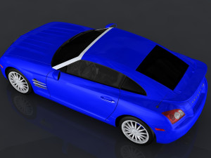 chrysler crossfire srt6 3Dモデル