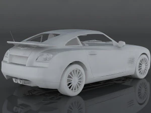 chrysler crossfire srt6 3D Model