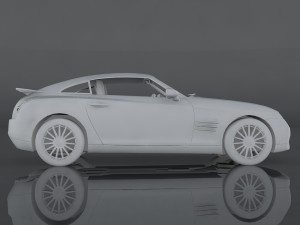 chrysler crossfire srt6 3Dモデル