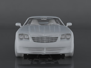 chrysler crossfire srt6 3Dモデル