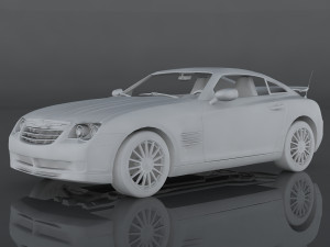 chrysler crossfire srt6 3Dモデル