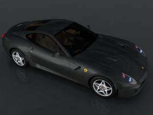 ferrari 599 gtb fiorano 3D Model