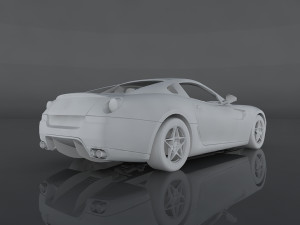 ferrari 599 gtb fiorano 3D Model
