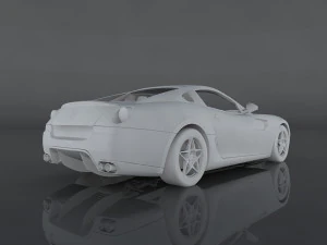 ferrari 599 gtb fiorano 3D Model