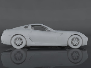 ferrari 599 gtb fiorano 3D Model