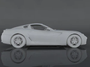 ferrari 599 gtb fiorano 3D Model