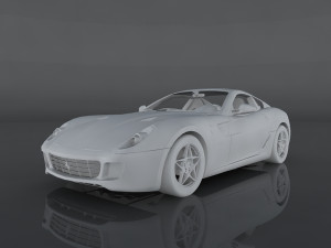 ferrari 599 gtb fiorano 3D Model