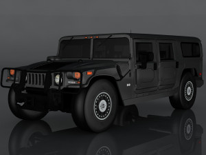 hummer h1 alpha 3D Model