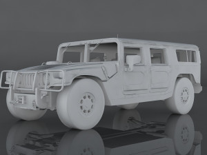 hummer h1 alpha Modèle 3D