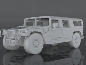 hummer h1 alpha 3D Model