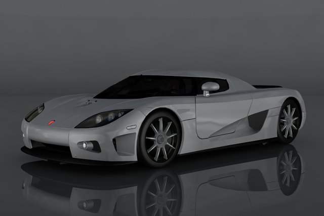 koenigsegg ccx 3D Model .c4d .max .obj .3ds .fbx .stl .blend 