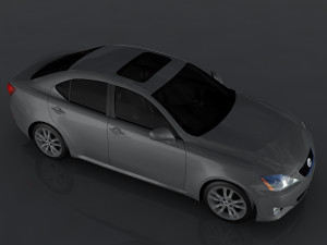 lexus is350 Modèle 3D