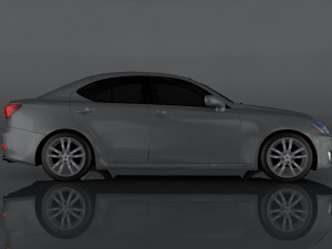 lexus is350 Modèle 3D