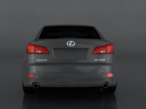 lexus is350 Modèle 3D