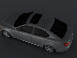 lexus is350 Modèle 3D