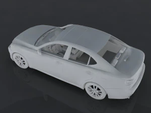lexus is350 3D Model