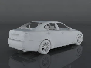 lexus is350 3D Model
