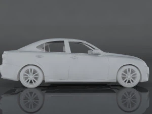 lexus is350 3D Model