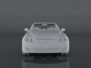 lexus is350 Modèle 3D