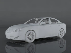 lexus is350 3D Model