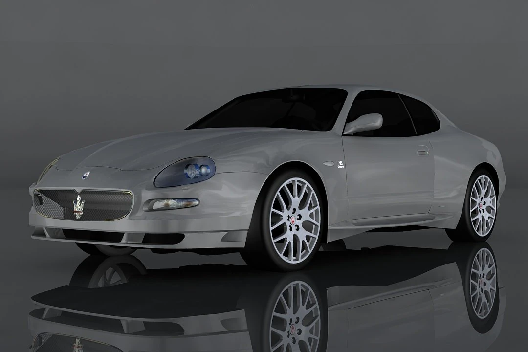 2006 maserati gransport 3D Model .c4d .max .obj .3ds .fbx .stl .blend
