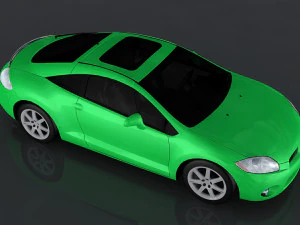 mitsubishi eclipse gt 3D Model
