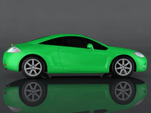 mitsubishi eclipse gt 3D Model