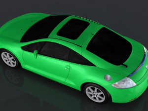 mitsubishi eclipse gt 3Dモデル