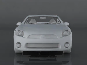 mitsubishi eclipse gt 3D Model