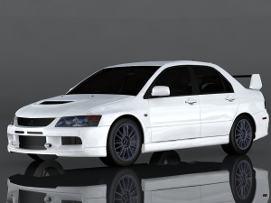 2006 mitsubishi lancer evolution ix mr 3D Model