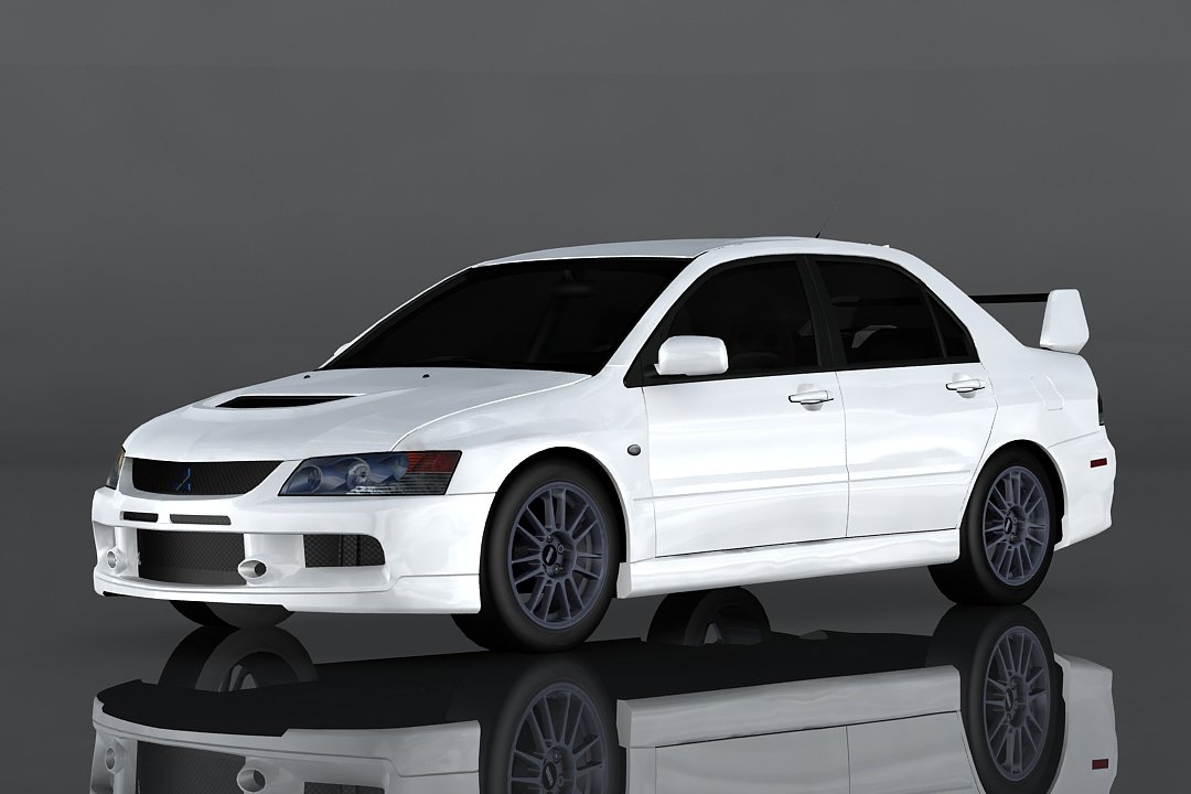 06 Mitsubishi Lancer Evolution Ix Mr 3d Models In Sedan 3dexport