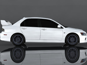 2006 mitsubishi lancer evolution ix mr 3Dモデル