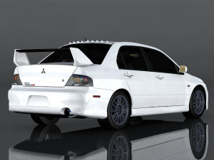 2006 mitsubishi lancer evolution ix mr 3Dモデル