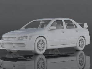 2006 mitsubishi lancer evolution ix mr 3Dモデル