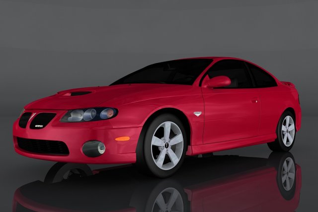 2006 pontiac gto 3D-Modell .c4d .max .obj .3ds .fbx .stl .blend 
