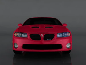 2006 pontiac gto 3D Model