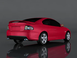 2006 pontiac gto 3D Model