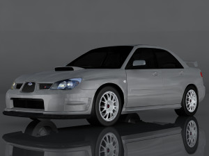 subaru impreza 3D Model