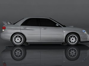 subaru impreza 3D Модель