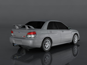 subaru impreza 3D Модель