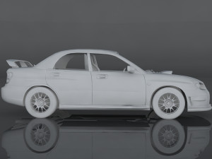 subaru impreza 3D Модель