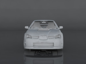 subaru impreza 3D Модель