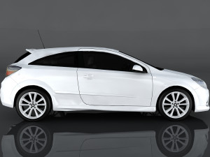 vauxhall astra Modèle 3D