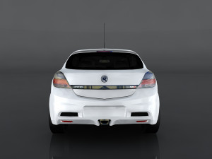 vauxhall astra Modèle 3D