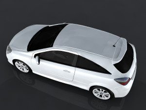 vauxhall astra Modèle 3D