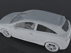 vauxhall astra Modèle 3D