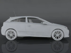 vauxhall astra 3D Model