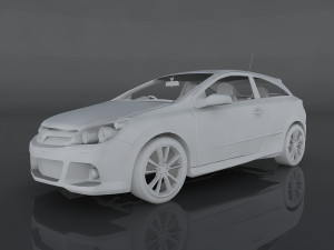 vauxhall astra Modèle 3D