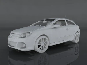 vauxhall astra 3D Model