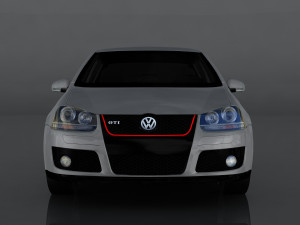 volkswagen golf gti 3D Модель